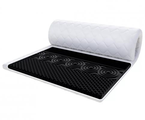 Vrchní matrace 180x200 z profilované 7zónové pěny HR H30 NERO MAX 8cm