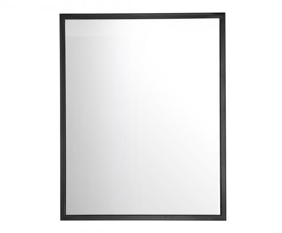 Zrcadlo BROOKLIN 60x75 cm, černý rám