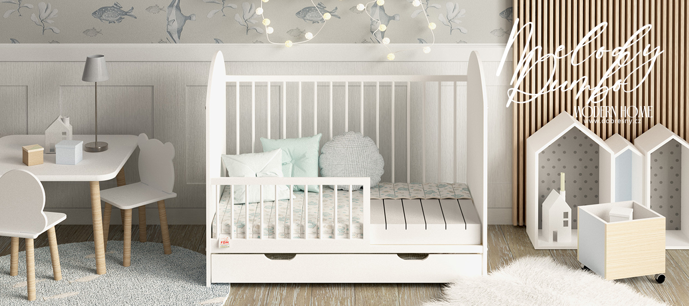 Dětská pěnová matrace MELODY DUMBO 60x120 cm