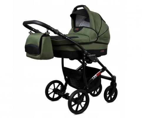 Kočárek 3v1 BabyLux Color Lux Olive