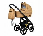 Kočárek 4v1 BabyLux UZO GOLD Sand Pearl