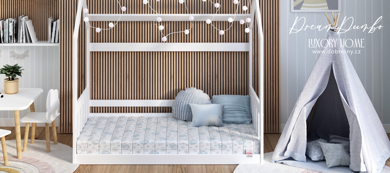 Dětská matrace DREAM DUMBO 70x140 cm