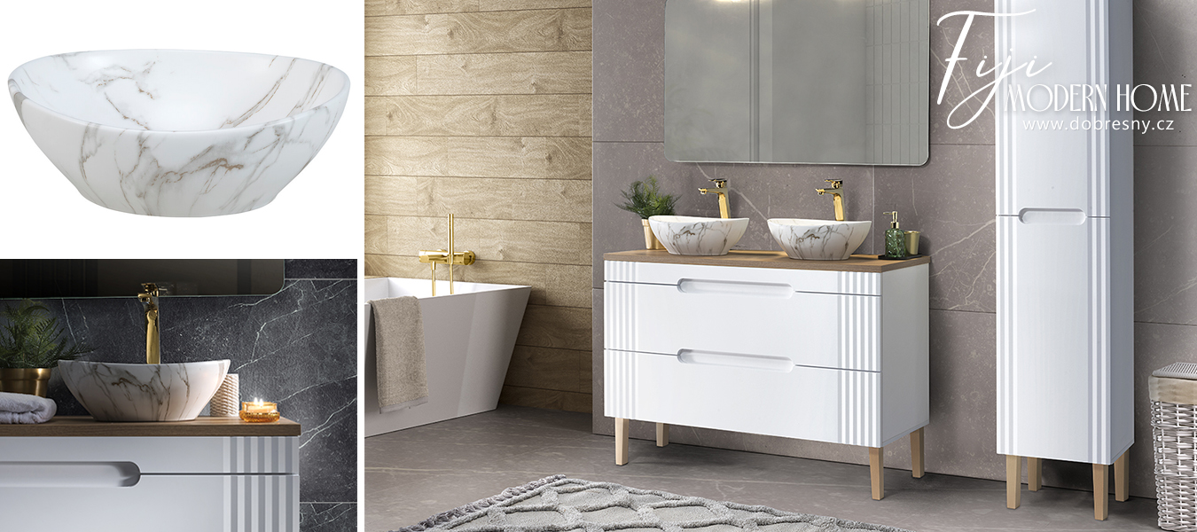 Koupelnová sestava FIJI WHITE CLOUD