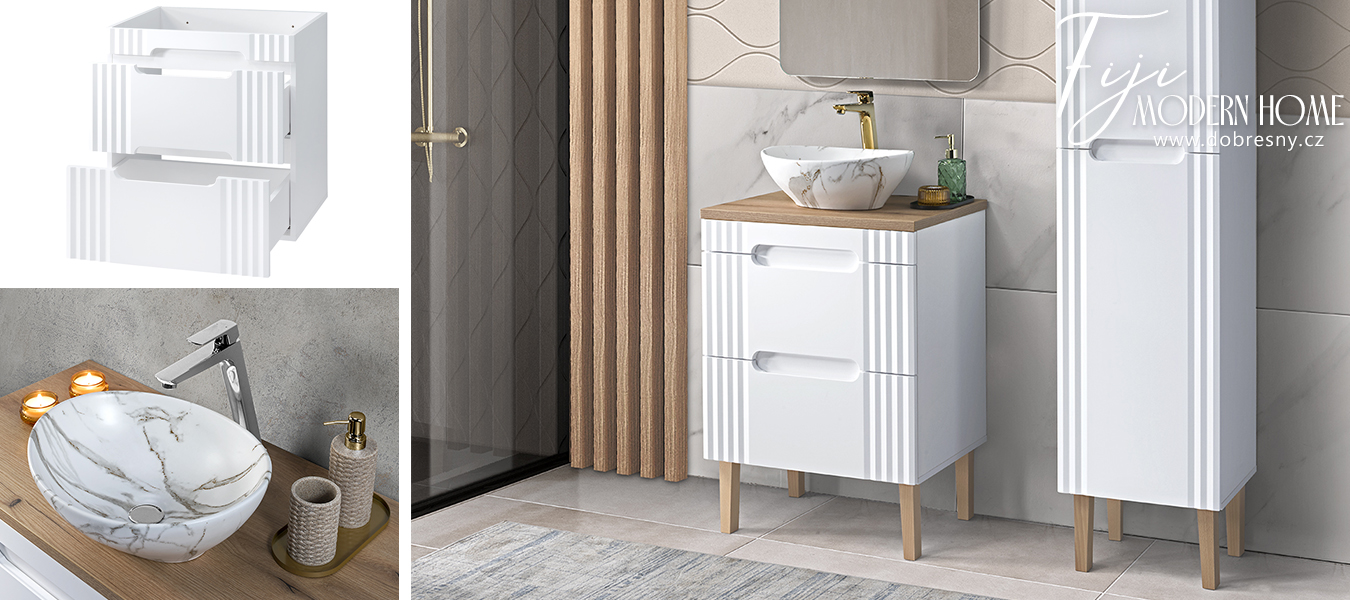 Koupelnová sestava FIJI WHITE LILY