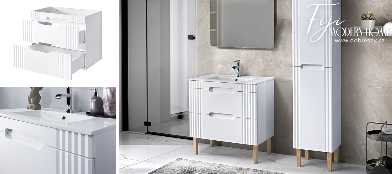 Koupelnová sestava FIJI WHITE LAVA LAKE