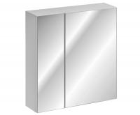 Koupelnová zrcadlová skříňka LEONARDO WHITE 60 cm