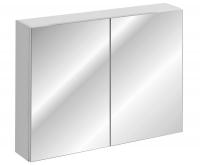Koupelnová zrcadlová skříňka LEONARDO WHITE 90 cm