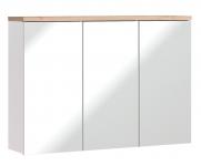 Koupelnová zrcadlová skříňka BALI WHITE 3D 100 cm