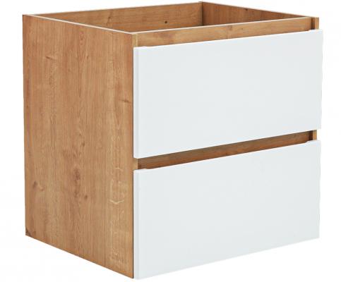 Koupelnová skříňka pod umyvadlo MONAKO WHITE OAK 2S