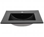 Zápustné umyvadlo LAVA BLACK 80