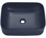 Umyvadlo na desku KAMA modré 50 cm