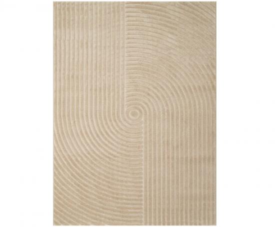Odolný 3D koberec KORDOBA K5 BÉŽOVÁ 160x220 cm