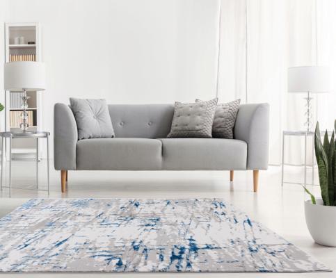 Koberec GRANDE Blue Gray 80 x 150 cm