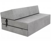 Rozkládací křeslo SUZI MAX TRINITY 14cm světle šedá