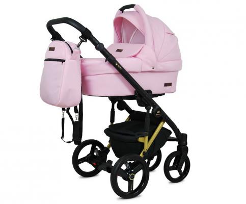 Kočárek 2v1 BabyLux UZO GOLD Sweet Pink