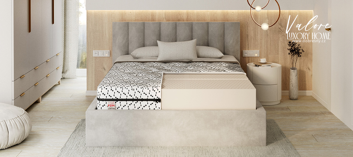 Latexová matrace VALORE TENCEL 90x200x19cm