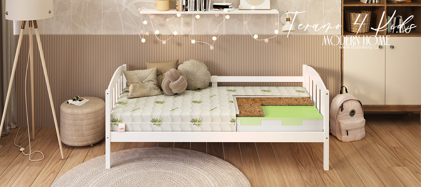 Pěnová matrace TERAMO 4KIDS 90x190 cm s 14 cm