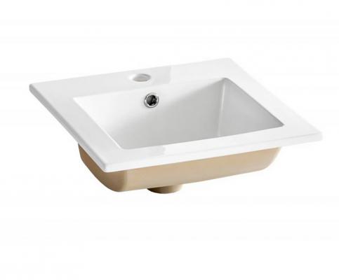 Zápustné keramické umyvadlo CFP 42 cm, bílá-matná