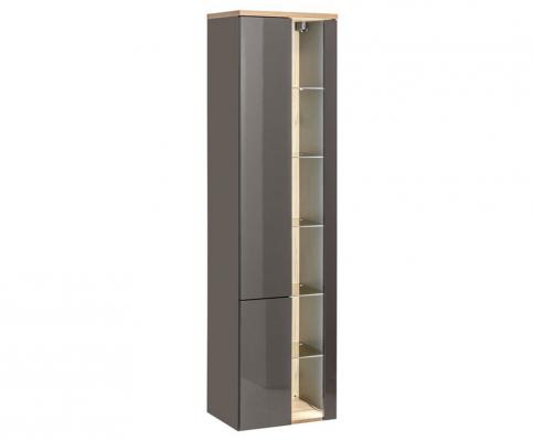 Koupelnová vysoká skříňka BAHAMA GREY 170 cm