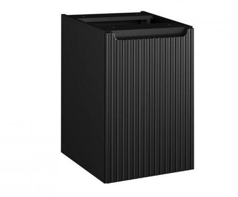 Koupelnová skříňka NOVA BLACK 40 cm s košem na prádlo