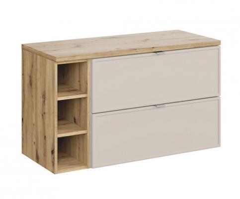 Koupelnová skříňka BELLA CASHMERE 100cm + deska + regál