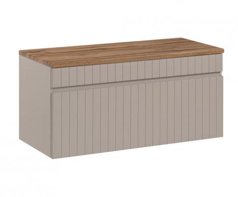 Koupelnová skříňka ICONIC CASHMERE 100cm + deska