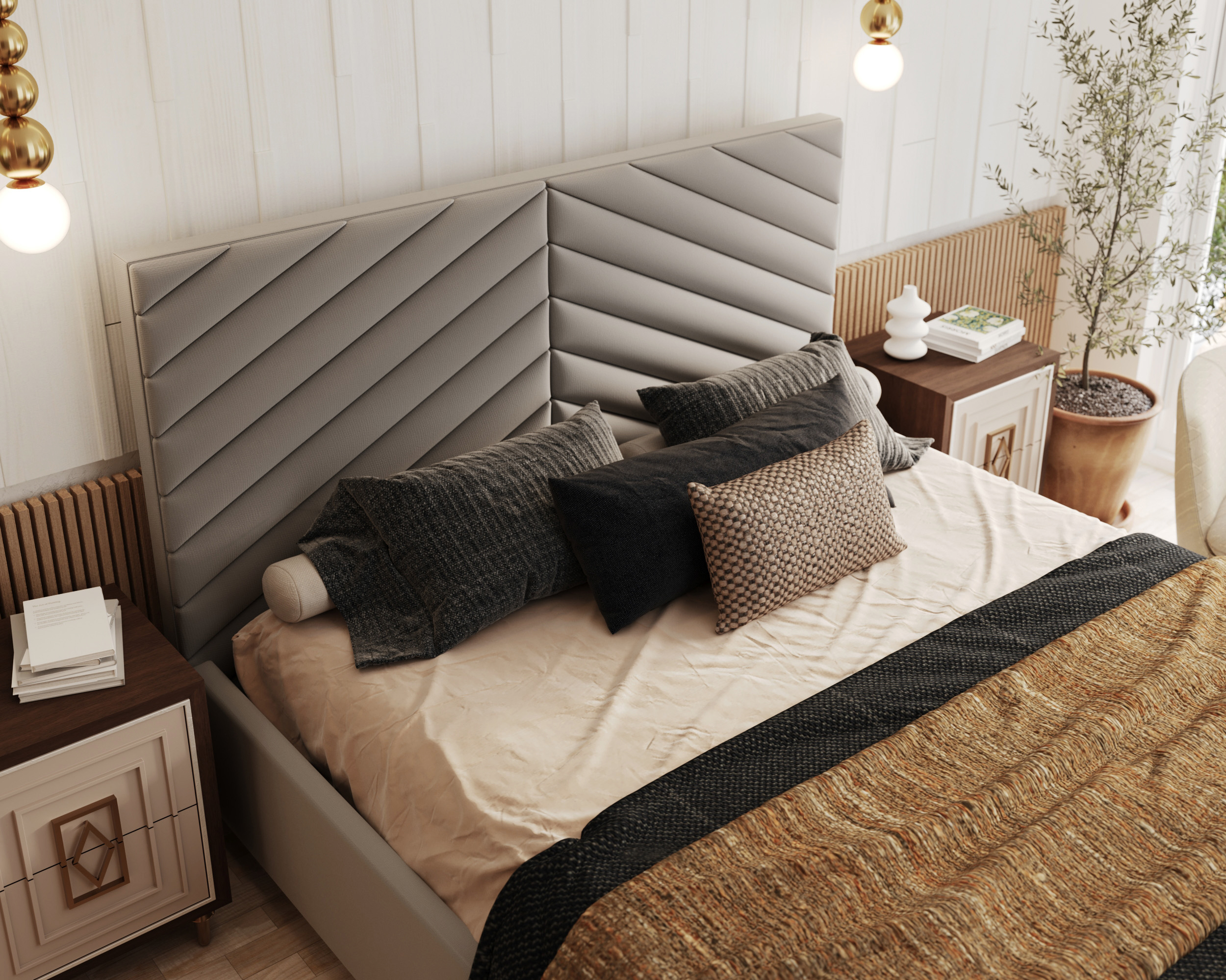 Čalouněná postel ELEGANTE 90x200 Světle Šedá Paris s úložným prostorem kovový rošt