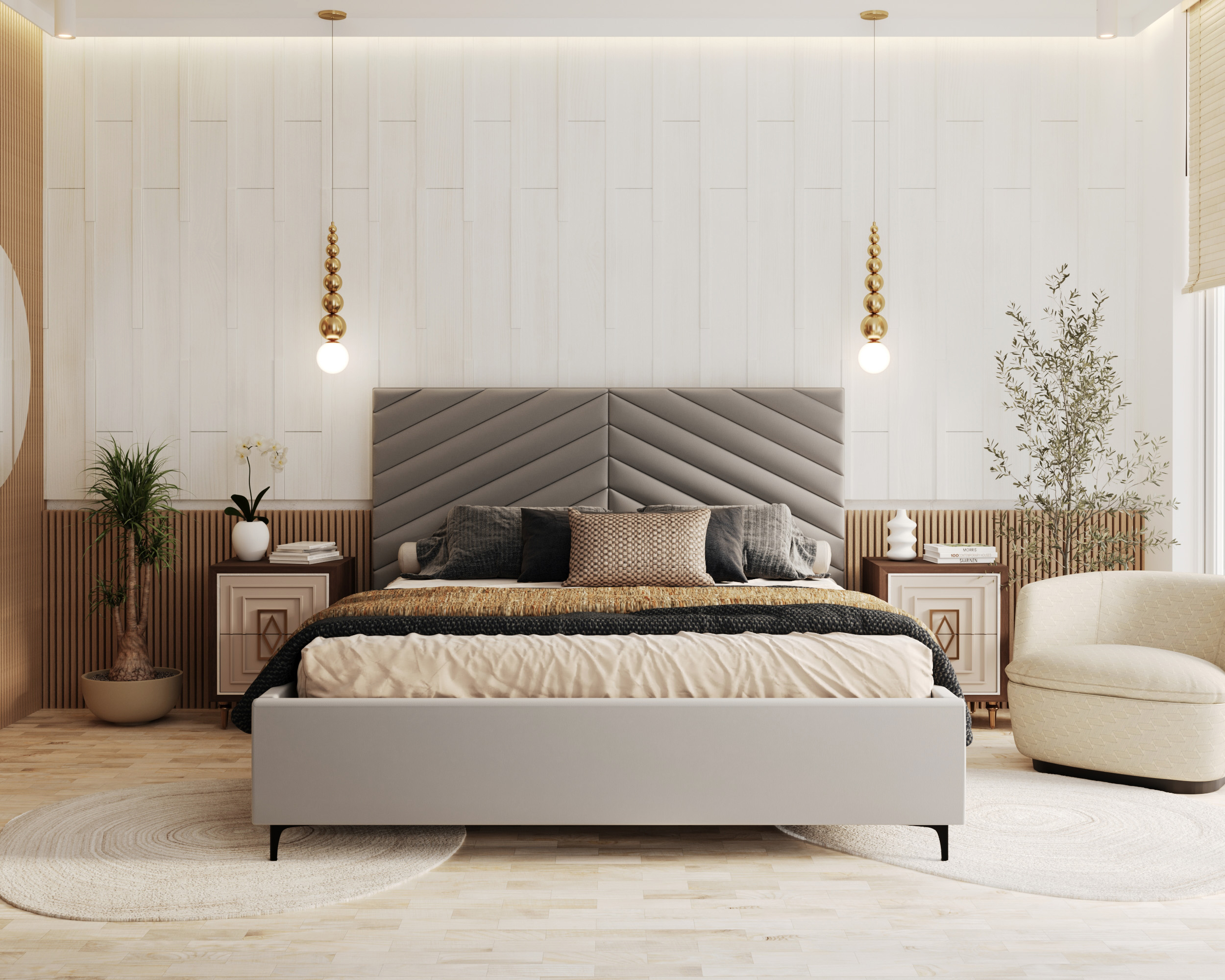 Čalouněná postel ELEGANTE 160x200 Světle Šedá Paris s úložným prostorem kovový rošt