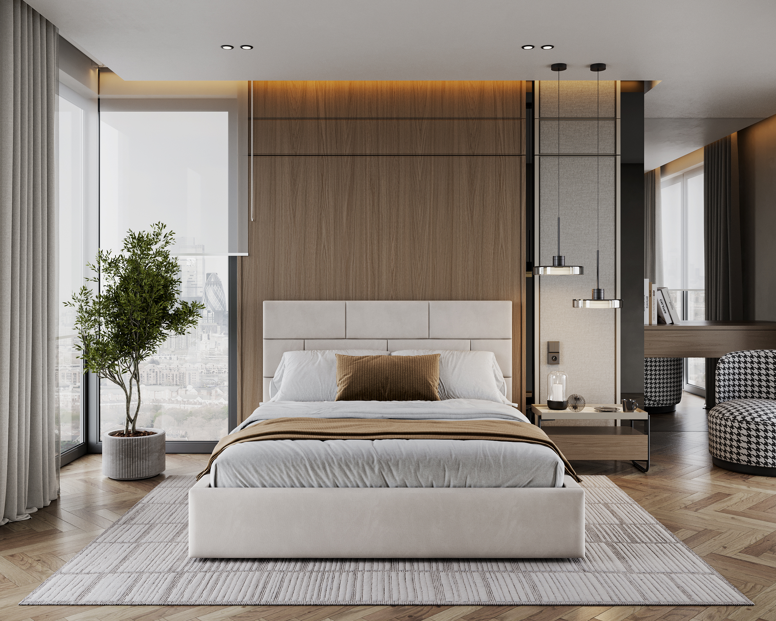 Čalouněná postel PASADENA PARIS 120x200 s kovovým roštem KRÉMOVÁ