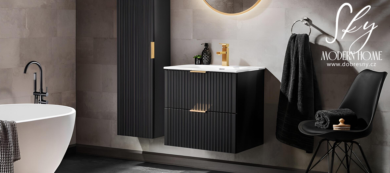 Zápustné keramické umyvadlo SKY 100 cm, bílý lesk