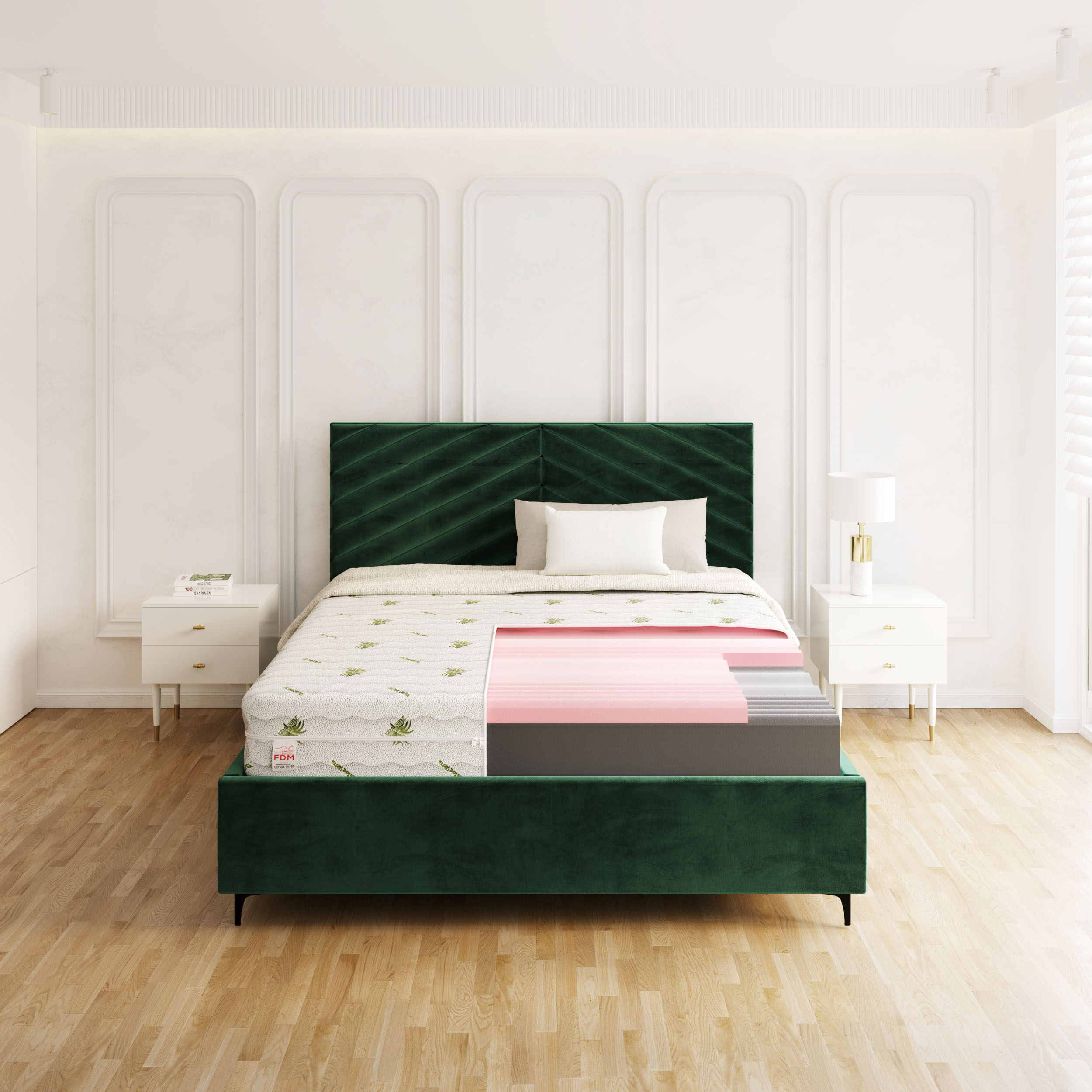 Pěnová matrace SELECT MAX ULTRA ALOE VERA 100x200 29 cm