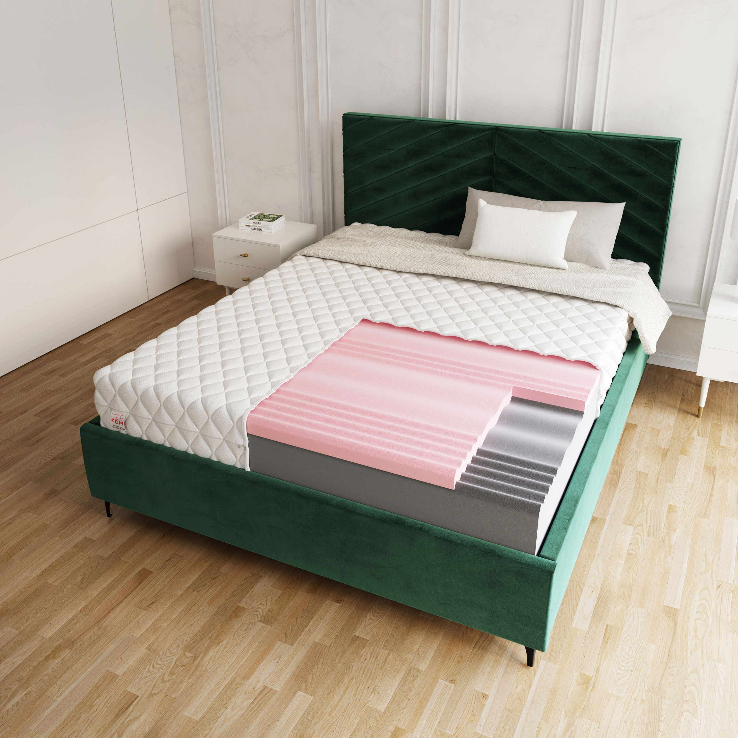 Pěnová matrace SELECT MAX ULTRA ALOE VERA 160x200 29 cm