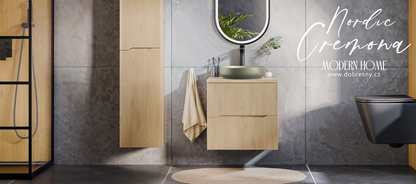 Koupelnová deska NORDIC CREMONA 60 cm