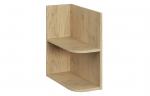 Koupelnový dolní otevřený regál DUB CREMONA 20 cm