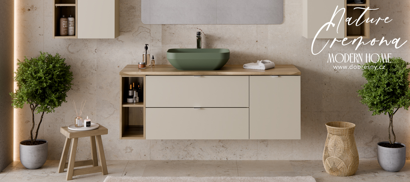 Koupelnová deska NATURE CREMONA 120cm