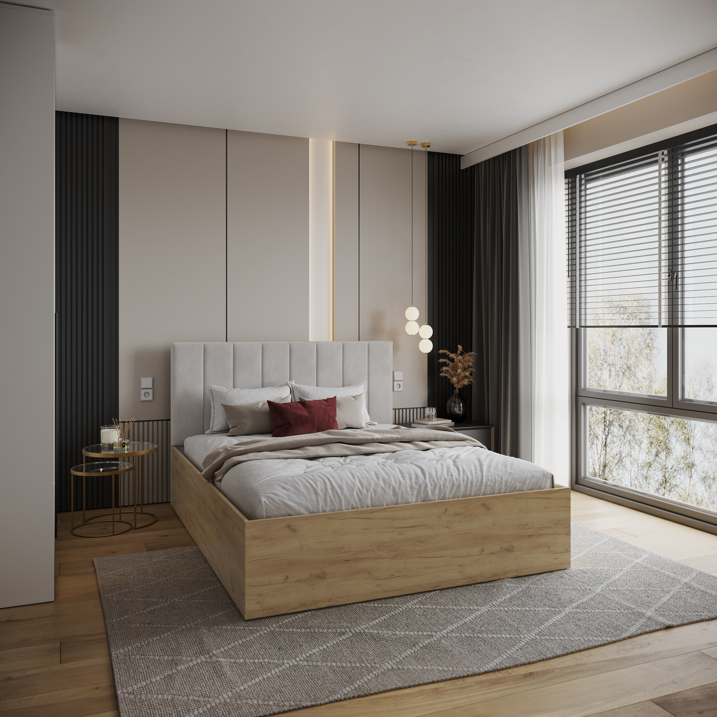 Čalouněná postel GRENADA 160x200 cm se zdvižným roštem bílá