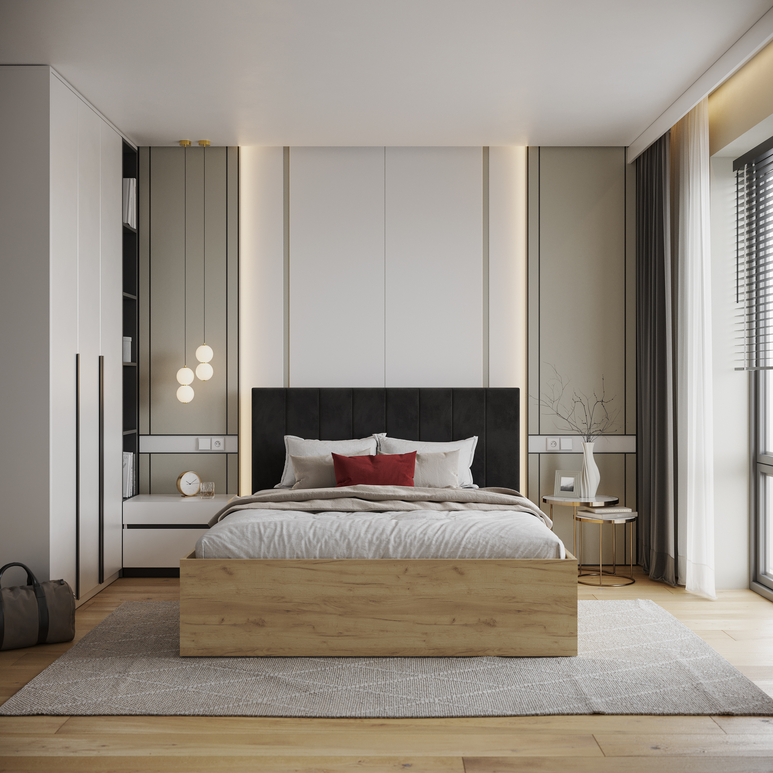 Čalouněná postel GRENADA 140x200 cm se zdvižným roštem černá