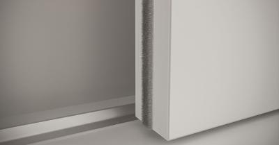 Protiprachový kartáč pro 3D šatní skříně - Béžová