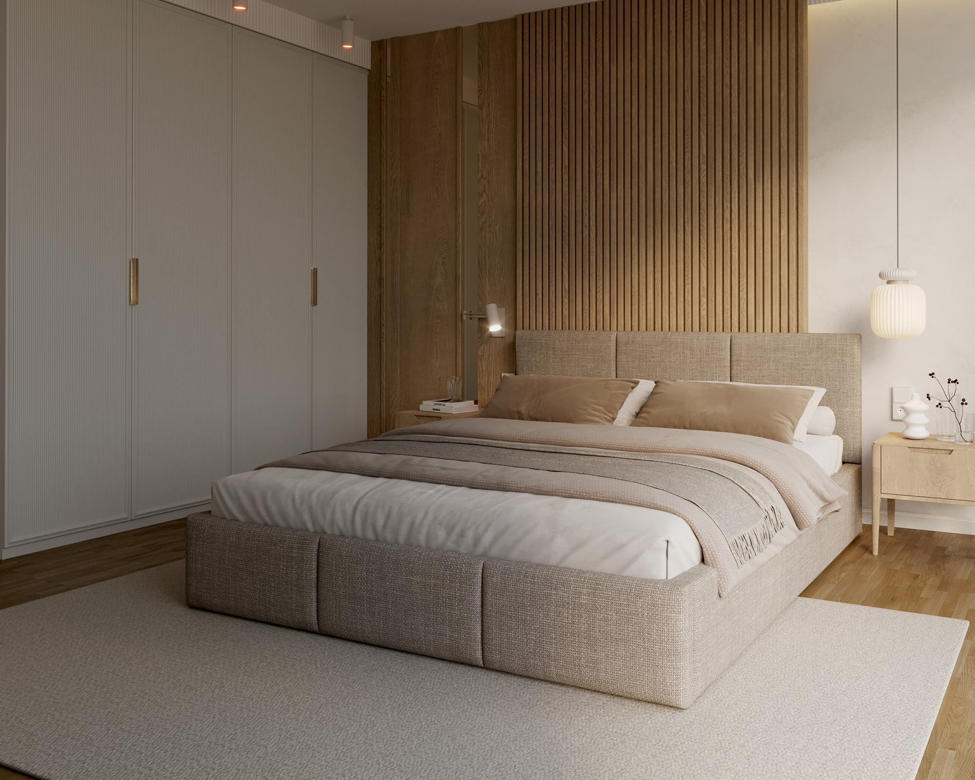 Čalouněná postel FRESIA 120x200cm Béžová Ottawa s úložným prostorem kovový rošt