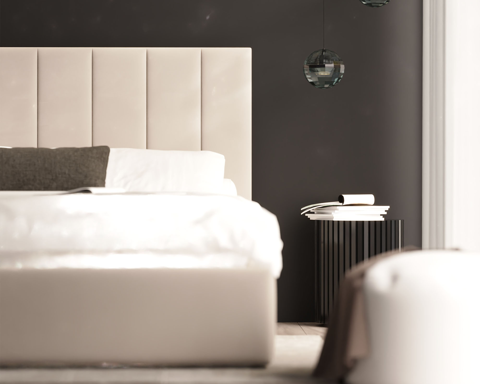 Čalouněná postel COLORADO 120x200 s kovovým zdvižným roštem KRÉMOVÁ TRINITY