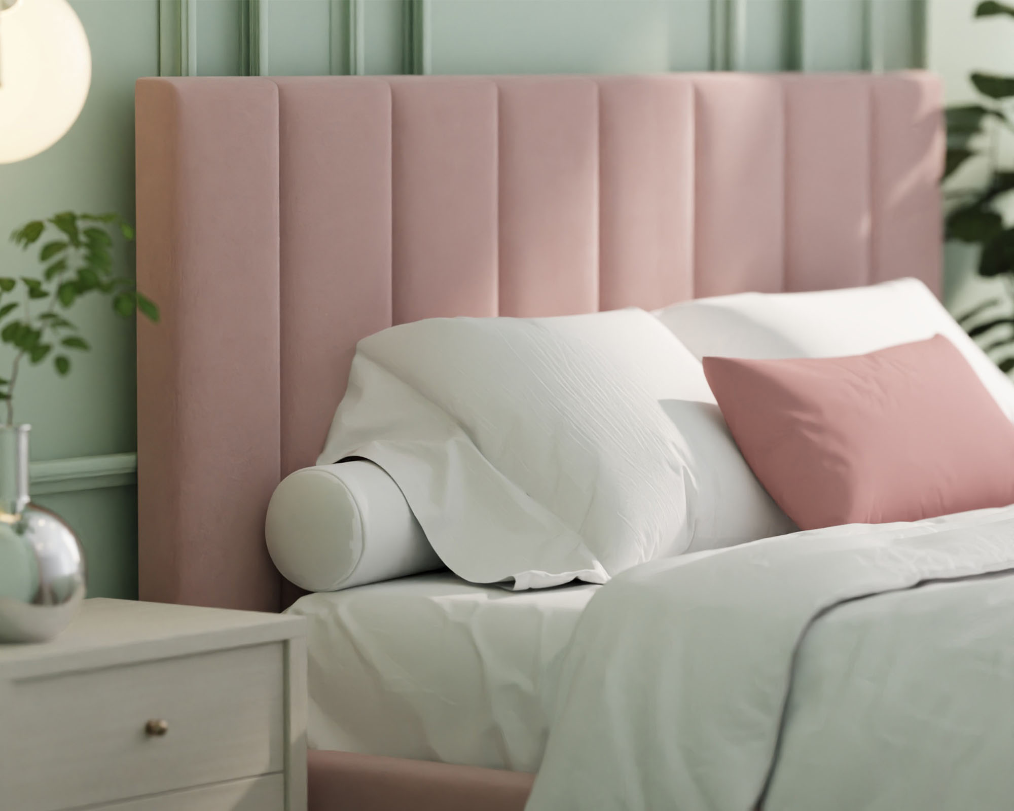 Čalouněná postel COLORADO 160x200 s kovovým zdvižným roštem RŮŽOVÁ PARIS