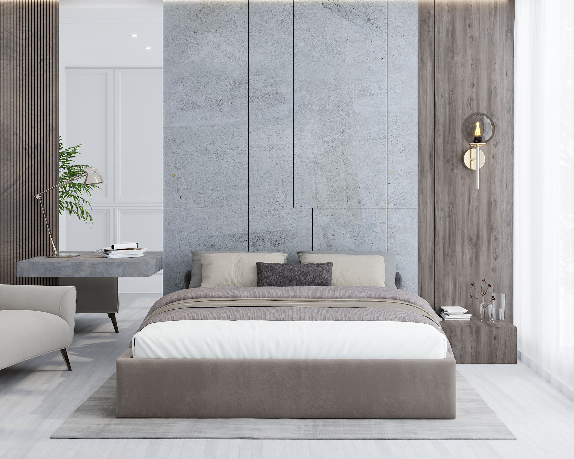 Čalouněná postel ORLANDO 140x200 Béžová PARIS s úložným prostorem kovový rošt