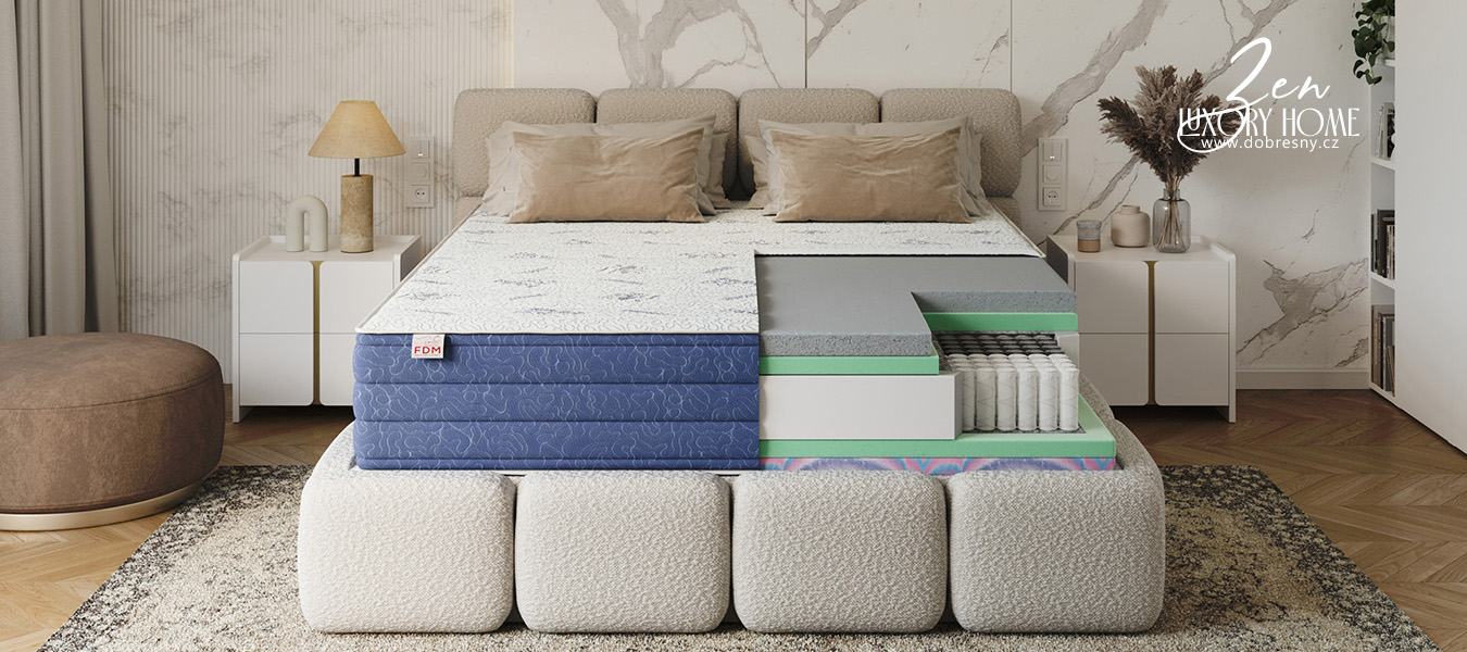 Taštičková matrace ZEN DUAL 180x200x29cm