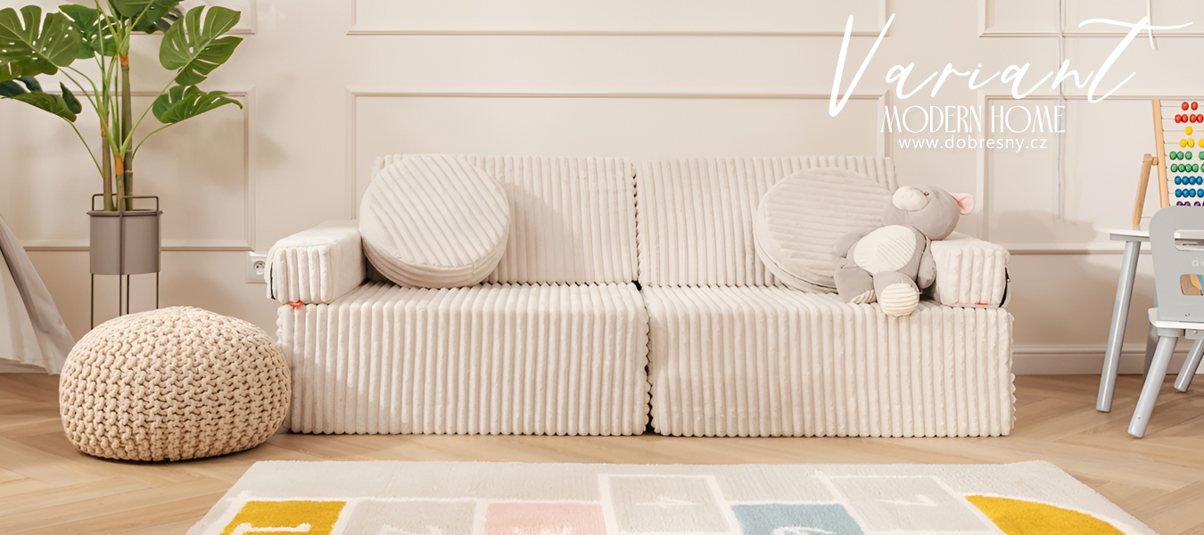 Rozkládací pohovka VARIANT BÍLÁ SZTRUKS 160x80