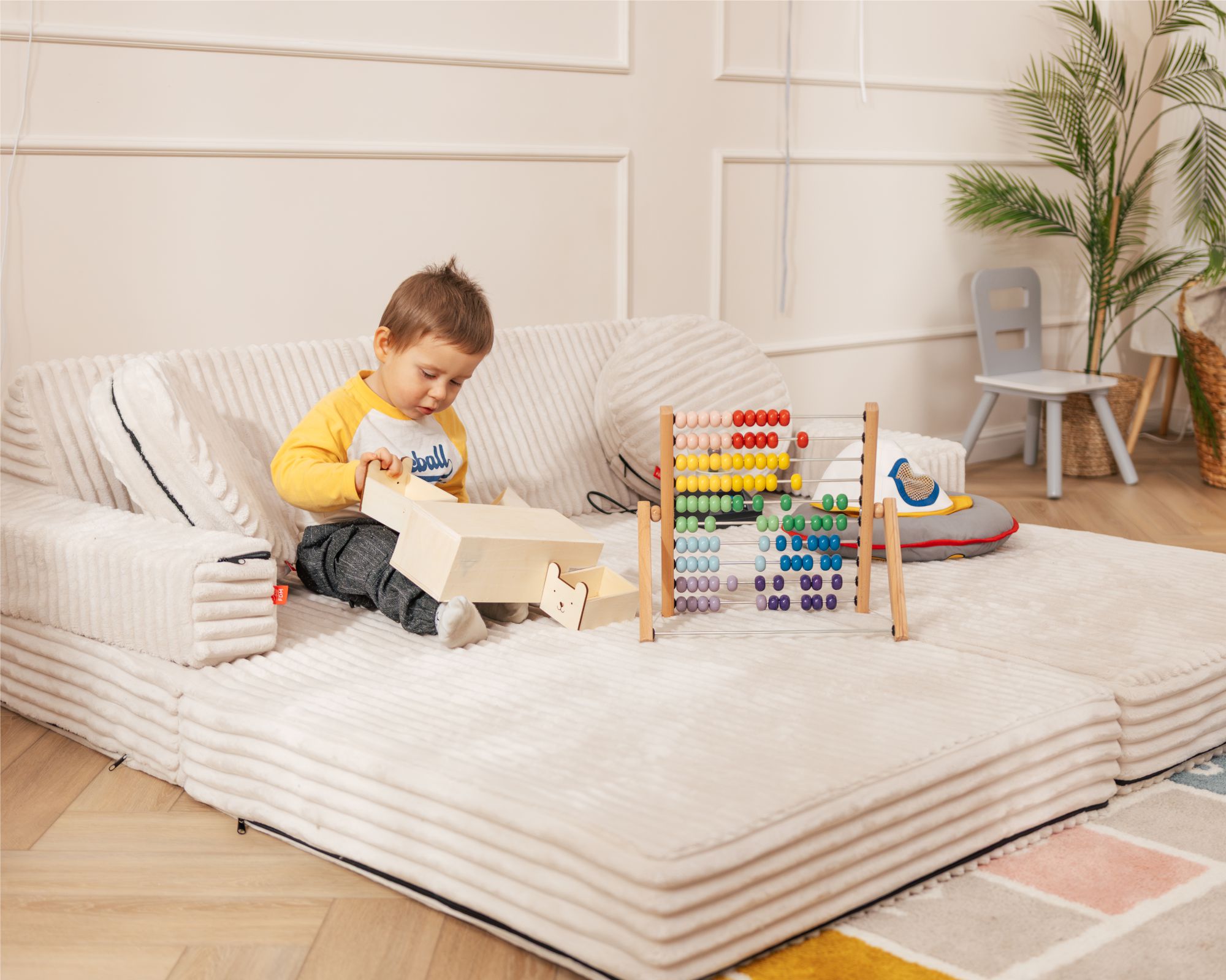 Rozkládací pohovka VARIANT BÍLÁ SZTRUKS 160x80