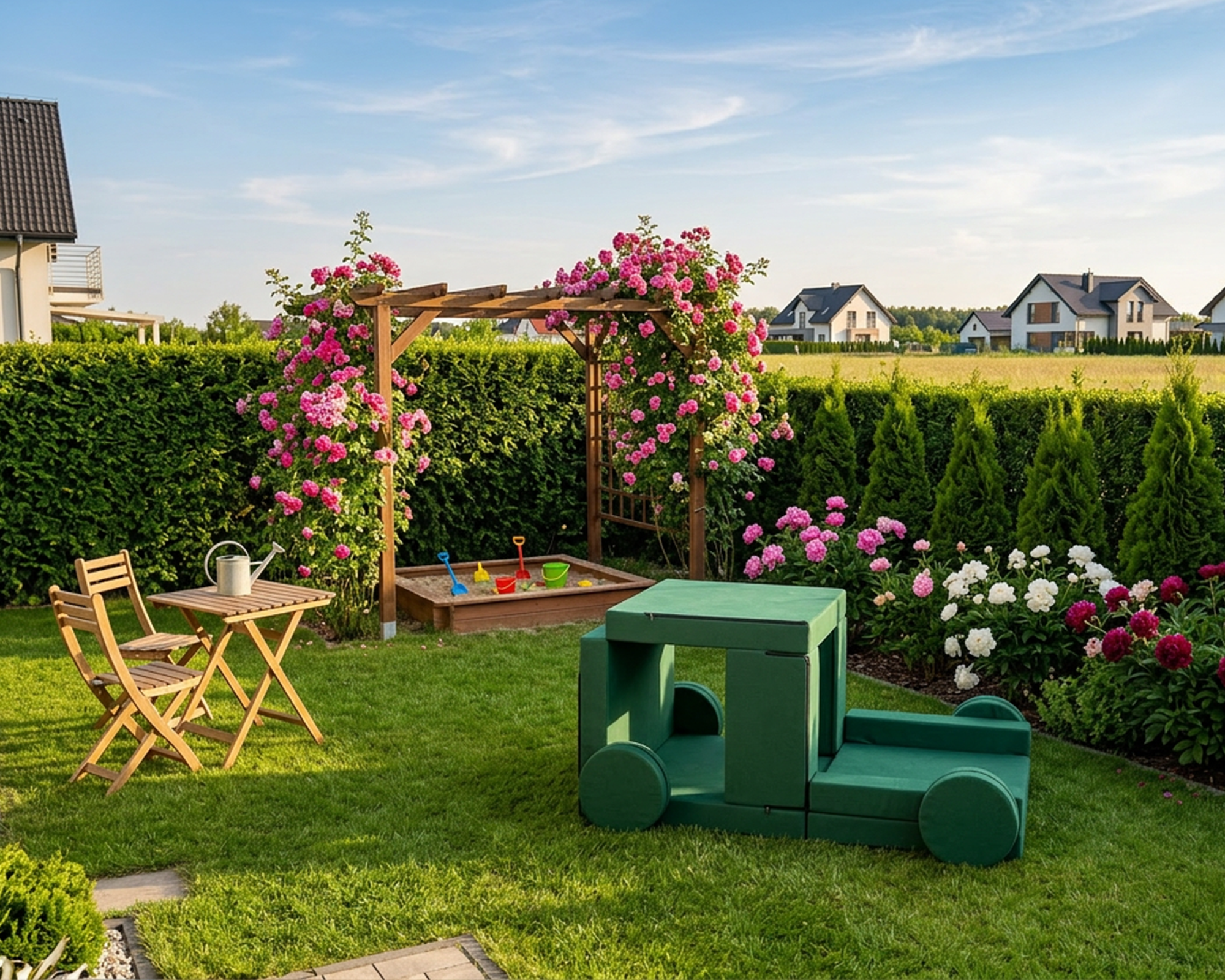 Rozkládací pohovka VARIANT ZELENÁ voděodoná 160x80