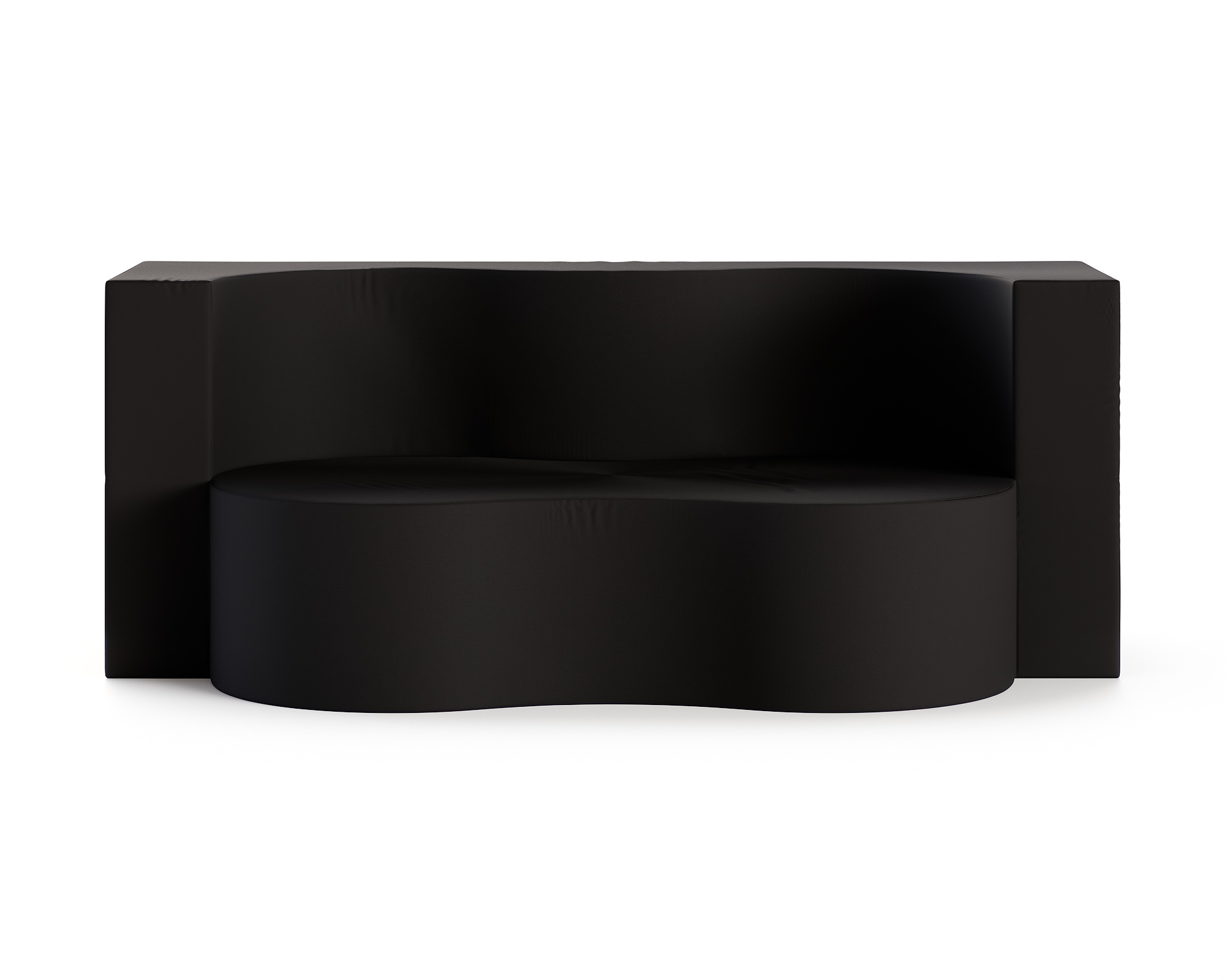 Rozkládací pohovka TWIST GARDEN ČERNÁ voděodoná 120x200