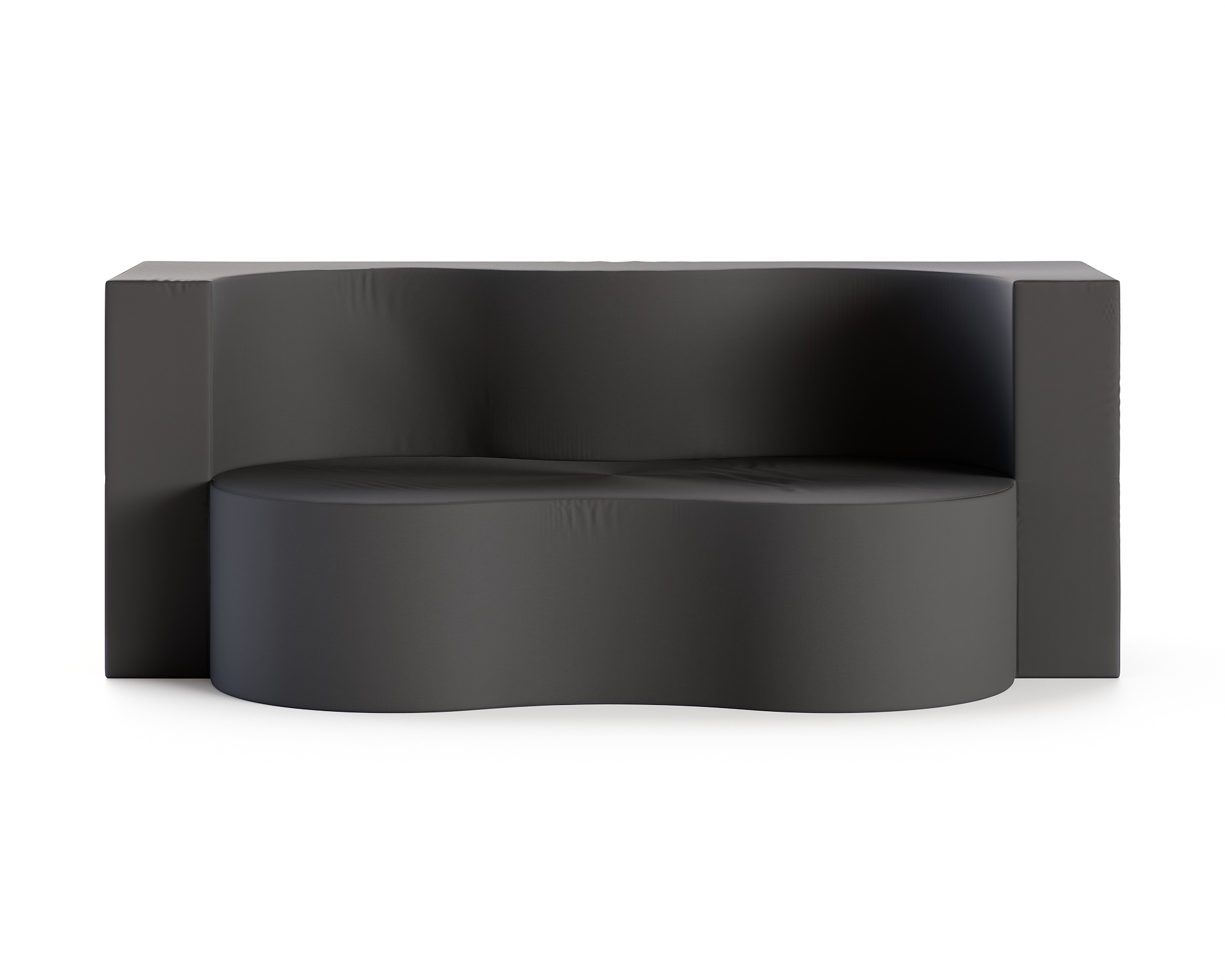 Rozkládací pohovka TWIST GARDEN TMAVĚ ŠEDÁ voděodoná 120x200