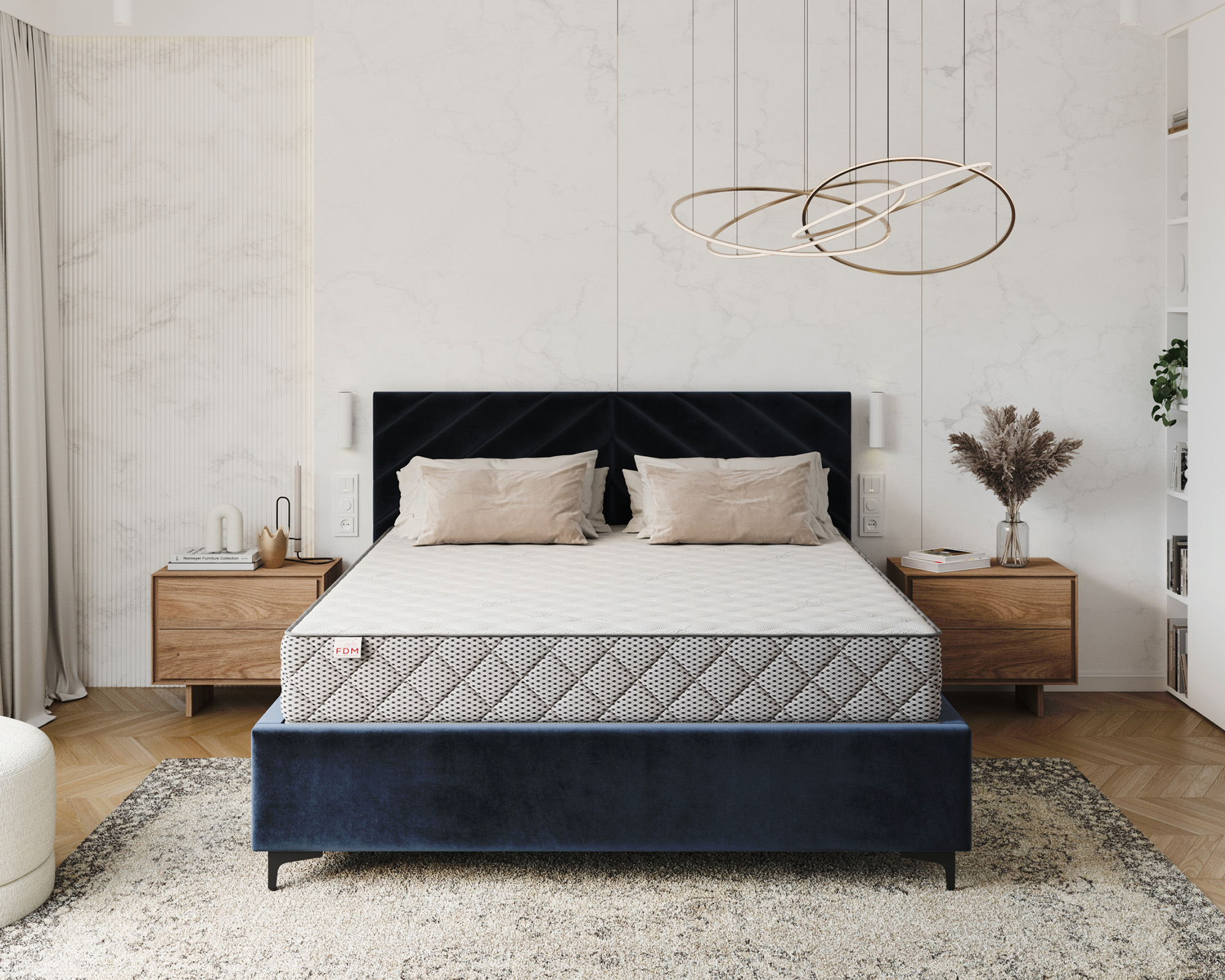 Pěnová matrace NORDIC SILVERCARE 160x200x24cm