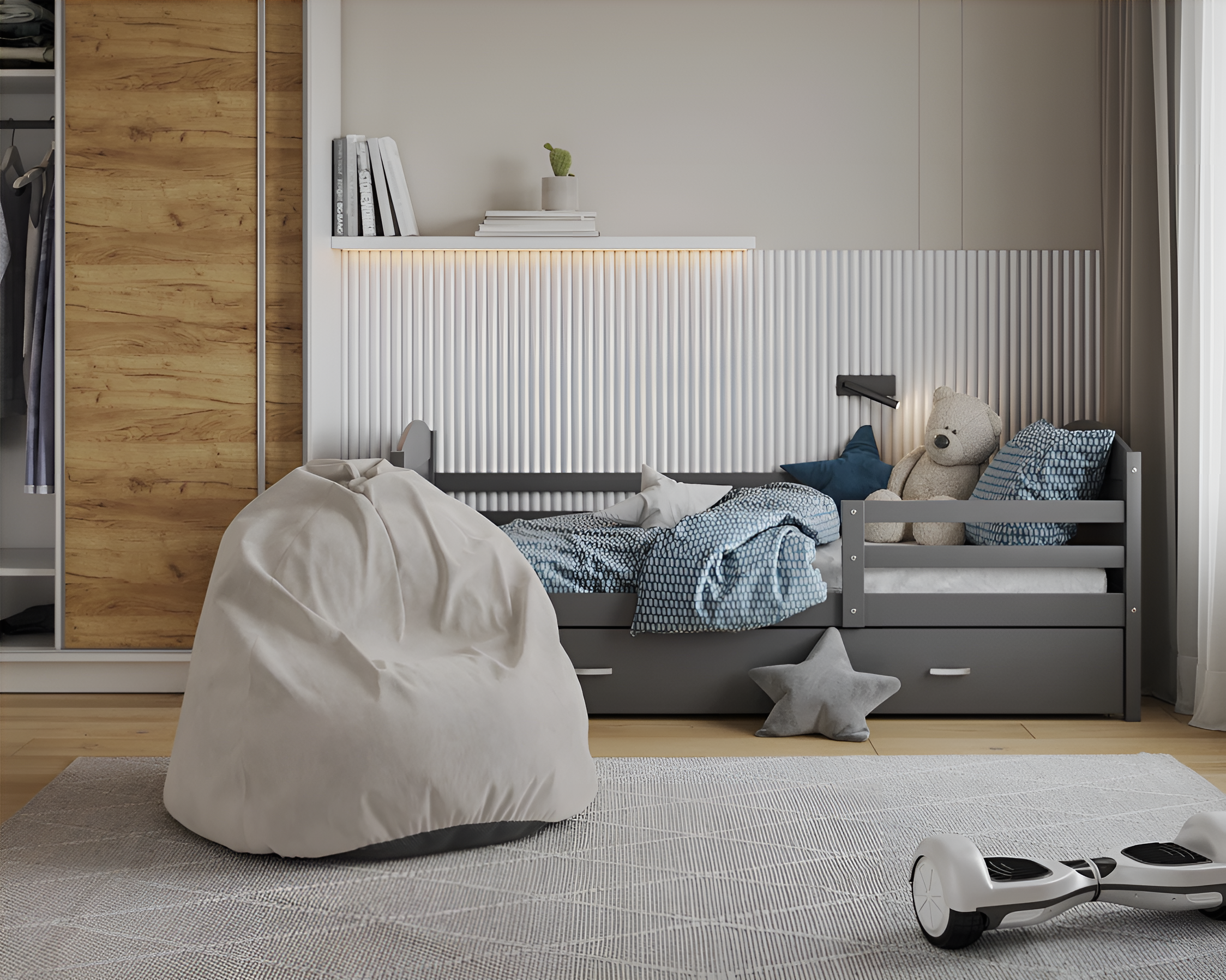 Sedací vak SAKO TRINITY krémový 95x115 cm